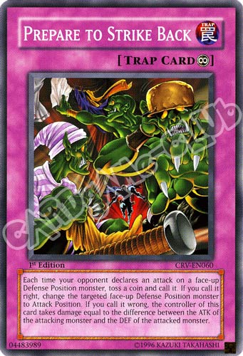 CRV-EN060 Prepare to Strike Back comune 1st Edition (EN) -NEAR MINT-