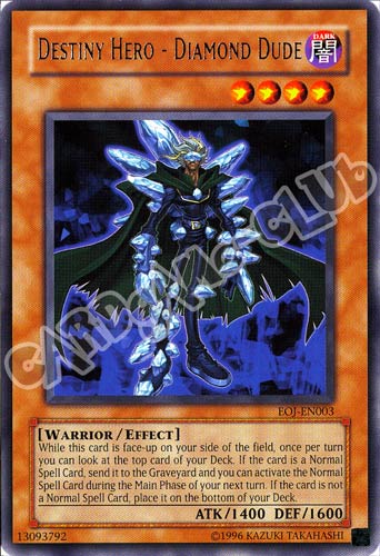 EOJ-EN003 Destiny Hero-Diamond Dude rara Unlimited (EN) -GOOD-