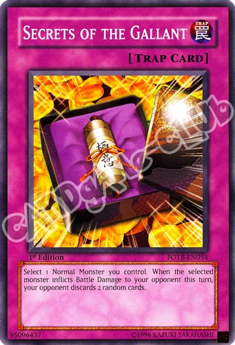 FOTB-EN054 Secrets of the Gallant comune 1st Edition (EN) -NEAR MINT-