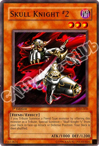 LOD-006 Skull Knight #2 comune 1st Edition (EN) -NEAR MINT-