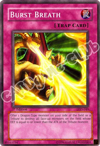 LOD-049 Burst Breath comune 1st Edition (EN) -NEAR MINT-