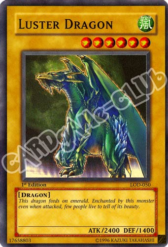 LOD-050 Luster Dragon super rara 1st Edition (EN) -NEAR MINT-