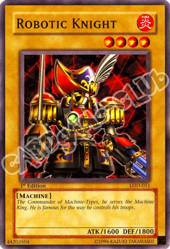 LOD-051 Robotic Knight comune 1st Edition (EN) -NEAR MINT-