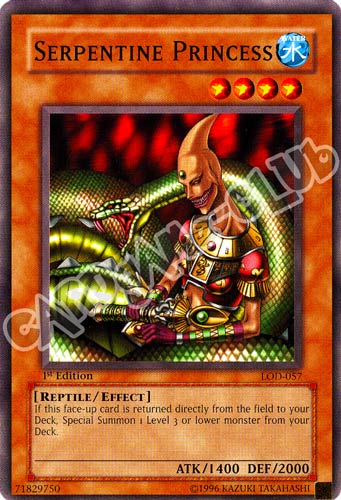 LOD-057 Serpentine Princess comune 1st Edition (EN) -NEAR MINT-