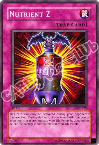 LOD-096 Nutrient Z comune 1st Edition (EN) -NEAR MINT-