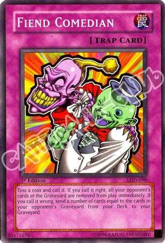 LOD-098 Fiend Comedian comune 1st Edition (EN) -NEAR MINT-