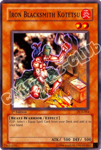 DCR-064 Iron Blacksmith Kotetsu comune 1st Edition (EN) -NEAR MINT-