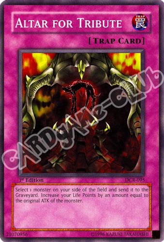 DCR-095 Altar for Tribute comune 1st Edition (EN) -NEAR MINT-