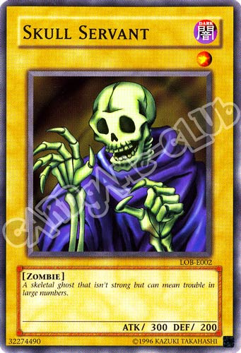 LOB-E002 Skull Servant comune Unlimited (EN)