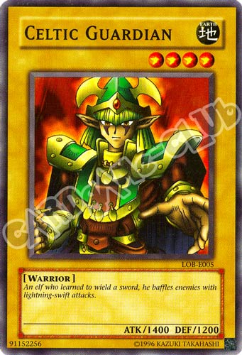LOB-E005 Celtic Guardian super rara Unlimited (EN)