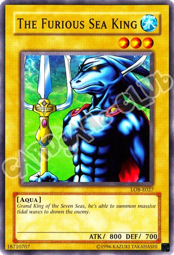 LOB-E027 The Furious Sea King comune Unlimited (EN)