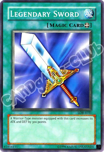 LOB-E031 Legendary Sword comune Unlimited (EN)