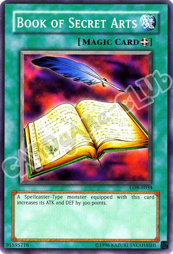 LOB-E034 Book of Secret Arts comune Unlimited (EN)