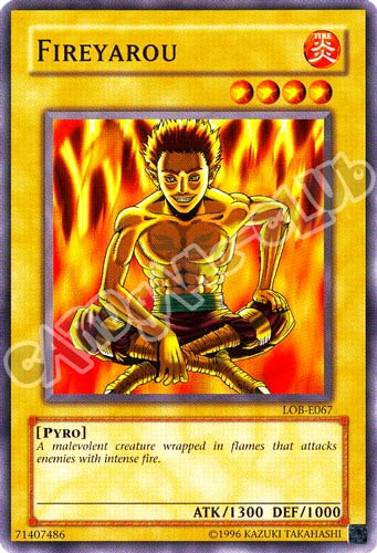 LOB-E067 Fireyarou comune Unlimited (EN)