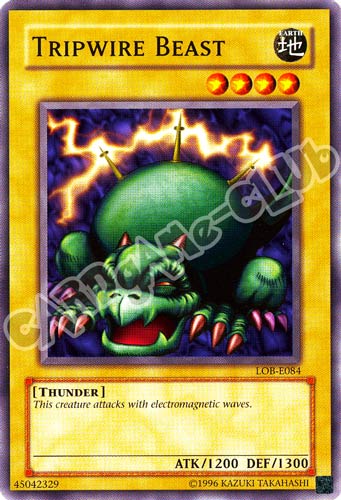 LOB-E084 Tripwire Beast comune Unlimited (EN)