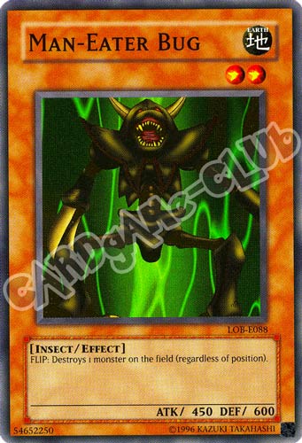 LOB-E088 Man-Eater Bug super rara Unlimited (EN)
