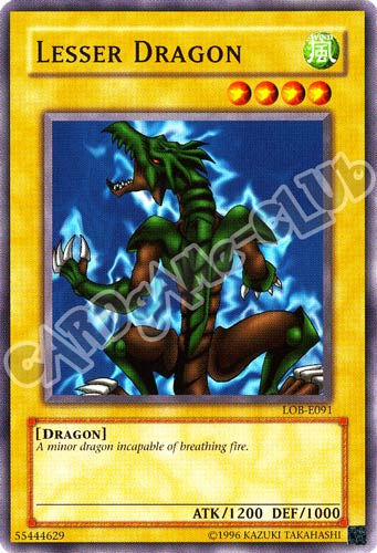 LOB-E091 Lesser Dragon comune Unlimited (EN)