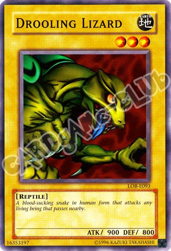 LOB-E093 Drooling Lizard comune Unlimited (EN)