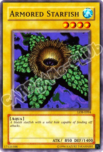 LOB-E094 Armored Starfish comune Unlimited (EN)