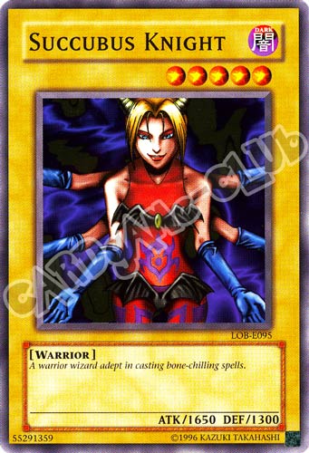 LOB-E095 Succubus Knight comune Unlimited (EN)