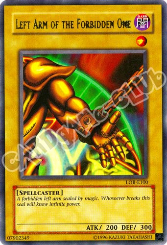 LOB-E100 Left Arm of the Forbidden One ultra rara Unlimited (EN)