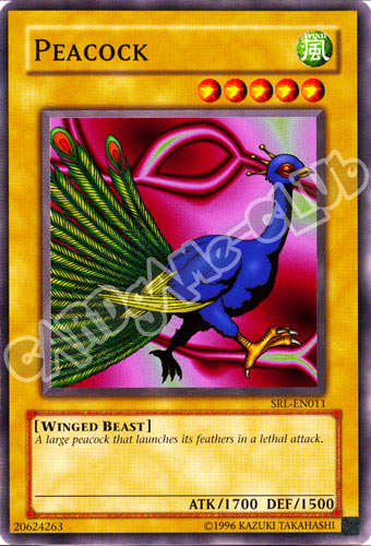 SRL-011 Peacock comune Unlimited (EN) -NEAR MINT-