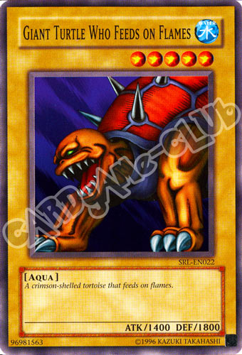 SRL-022 Giant Turtle Who Feeds on Flames comune Unlimited (EN) -NEAR MINT-