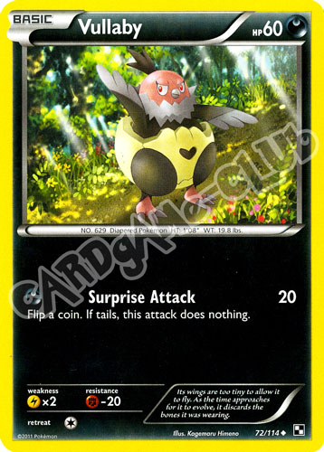 072 / 114 Vullaby non comune (EN) -NEAR MINT-