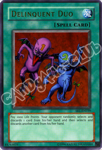 SRL-039 Delinquent Duo ultra rara Unlimited (EN) -NEAR MINT-