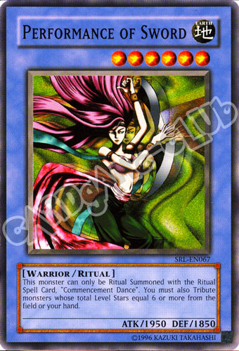 SRL-067 Performance of Sword comune Unlimited (EN) -NEAR MINT-