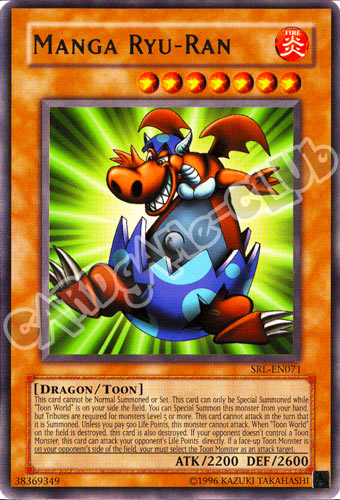 SRL-071 Manga Ryu-Ran rara Unlimited (EN) -NEAR MINT-