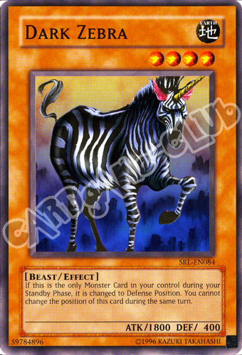SRL-084 Dark Zebra comune Unlimited (EN) -NEAR MINT-