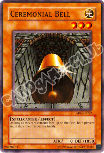 SRL-092 Ceremonial Bell comune Unlimited (EN) -NEAR MINT-