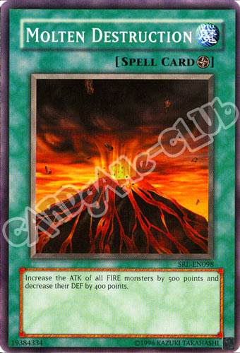 SRL-098 Molten Destruction comune Unlimited (EN) -NEAR MINT-