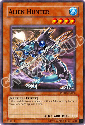 POTD-EN026 Alien Hunter comune Unlimited (EN) -NEAR MINT-