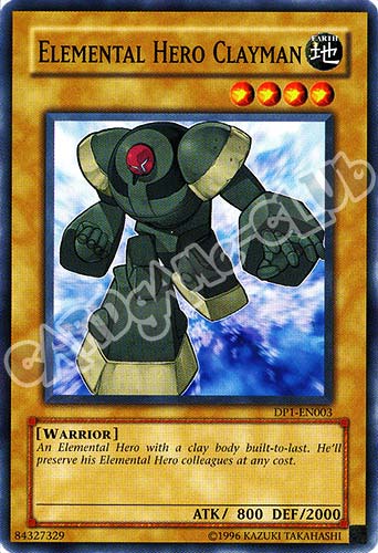 DP1-EN003 Elemental Hero Clayman comune Unlimited (EN) -NEAR MINT-