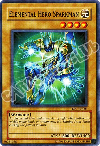DP1-EN004 Elemental Hero Sparkman comune Unlimited (EN) -NEAR MINT-