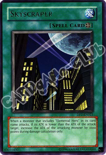 DP1-EN021 Skyscraper rara Unlimited (EN) -NEAR MINT-