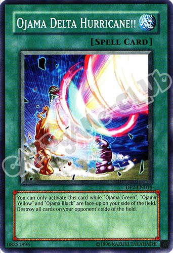 DP2-EN018 Ojama Delta Hurricane!! comune Unlimited (EN) -NEAR MINT-