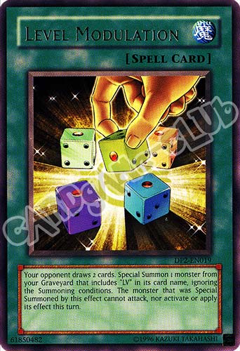 DP2-EN019 Level Modulation rara Unlimited (EN) -NEAR MINT-