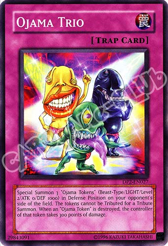 DP2-EN027 Ojama Trio comune Unlimited (EN) -NEAR MINT-