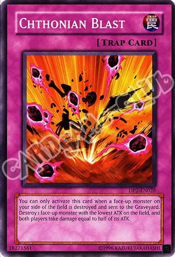 DP2-EN028 Chthonian Blast comune Unlimited (EN) -NEAR MINT-