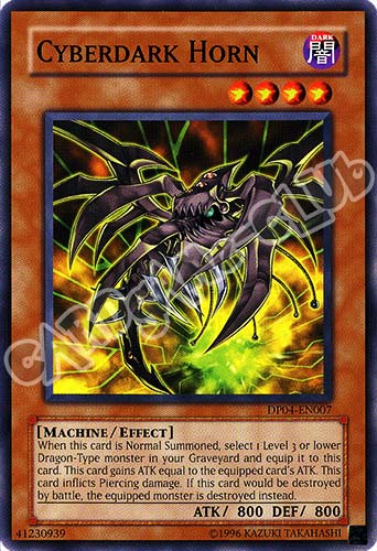 DP04-EN007 Cyberdark Horn comune Unlimited (EN) -NEAR MINT-