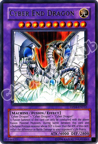 DP04-EN012 Cyber End Dragon rara Unlimited (EN) -NEAR MINT-