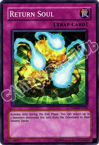 DP04-EN028 Return Soul super rara Unlimited (EN) -NEAR MINT-