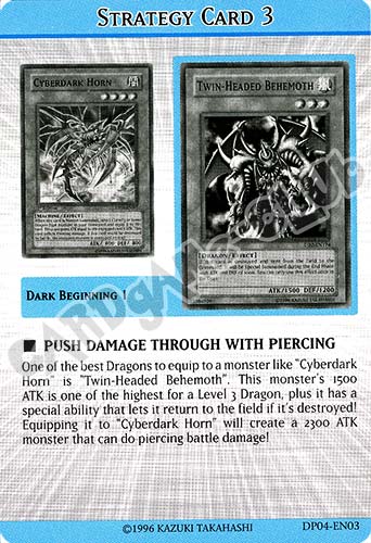 DP04-EN03 Push Damage Througth with Piercing comune (EN) -NEAR MINT-