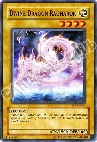 FET-EN002 Divine Dragon Ragnarok comune Unlimited (EN) -NEAR MINT-
