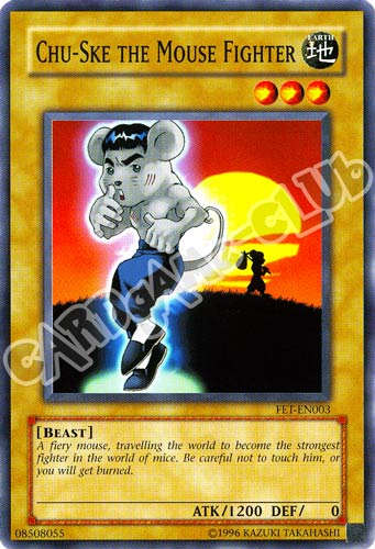 FET-EN003 Chu-Ske the Mouse Fighter comune Unlimited (EN) -NEAR MINT-