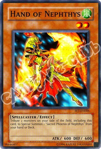 FET-EN006 Hand of Nephthys comune Unlimited (EN) -NEAR MINT-