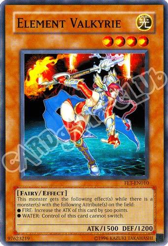 FET-EN010 Element Valkyrie comune Unlimited (EN) -NEAR MINT-
